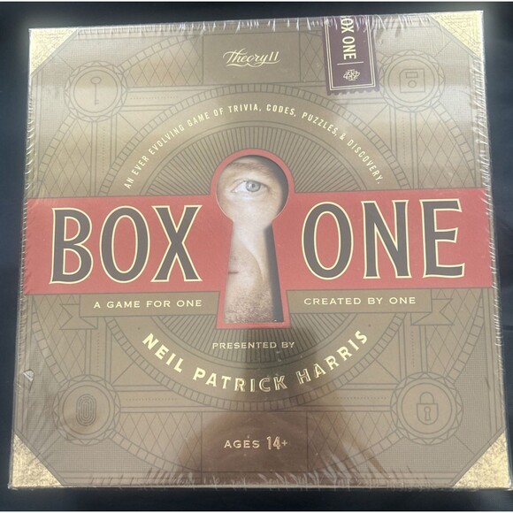 Box One Presented By Neil Patrick Harris Game Theory 11 BRAND NEW SEALED - Picture 3 of 4